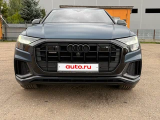 2021 Audi Q8 45 TDI I (4M), синий, 9348000 рублей, вид 4