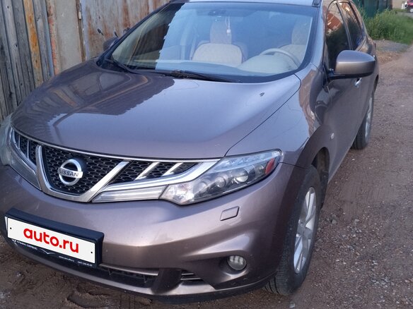 2012 Nissan Murano II (Z51) Рестайлинг 2, бежевый, 1400000 рублей