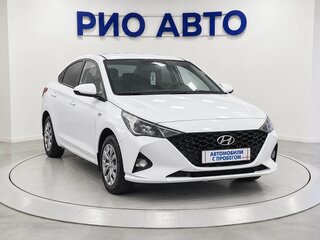 2021 Hyundai Solaris II Рестайлинг, белый, 1399999 рублей, вид 5