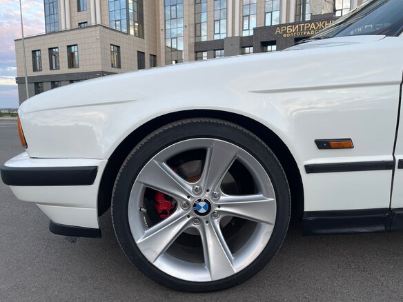 1989 BMW 5 серии 520i III (E34), белый - вид 14