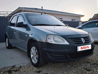 2011 Renault Logan I Рестайлинг, синий, 215000 рублей, вид 3