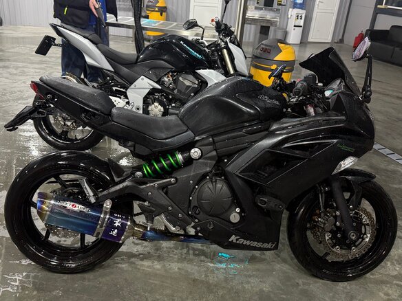 2015 Kawasaki Ninja 400, чёрный, 490000 рублей - вид 14