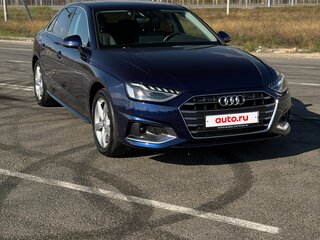 2020 Audi A4 40 TFSI V (B9) Рестайлинг, синий, 3350000 рублей, вид 1