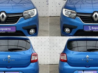 2020 Renault Sandero II Рестайлинг, синий, 1000000 рублей, вид 3
