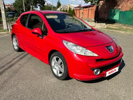 2007 Peugeot 207 I, красный, 370000 рублей, вид 2
