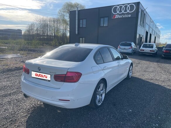 2015 BMW 3 серии 320i VI (F3x) Рестайлинг, белый - вид 4