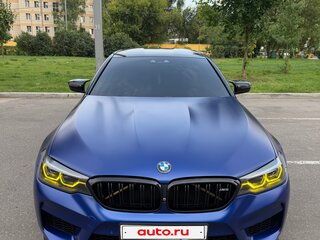 2019 BMW M5 Competition VI (F90), синий, 7000000 рублей, вид 3