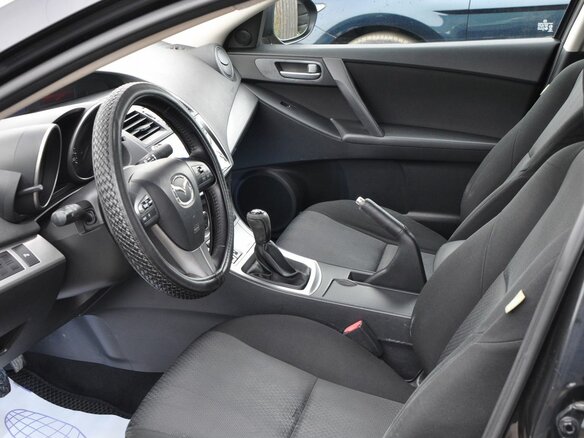2009 Mazda 3 II (BL), чёрный, 720000 рублей - вид 8