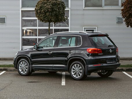 2014 Volkswagen Tiguan I Рестайлинг, чёрный, 1095000 рублей, вид 4