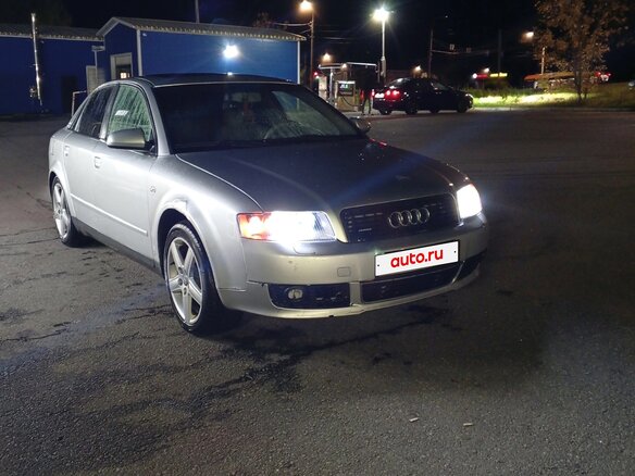 2003 Audi A4 II (B6), серебристый, 480000 рублей - вид 3