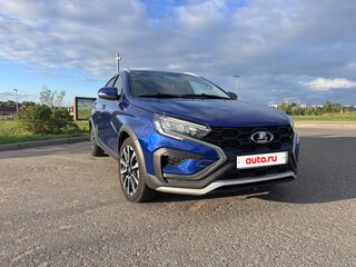 2025 Lada (ВАЗ) Vesta SW Cross I Рестайлинг (NG), синий, 1770000 рублей, вид 1