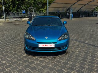 2002 Hyundai Tiburon II (GK), голубой, 650000 рублей, вид 1