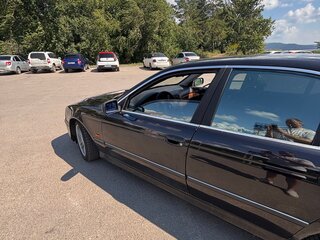 1997 BMW 5 серии 540i IV (E39), чёрный, 750000 рублей, вид 3