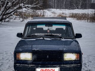2005 Lada (ВАЗ) 2107, синий, 125000 рублей, вид 4