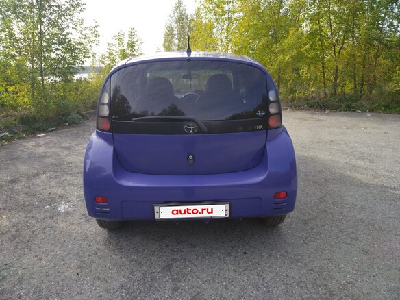2002 Toyota WiLL Cypha, синий - вид 7