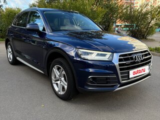 2018 Audi Q5 II (FY), синий, 3500000 рублей, вид 1