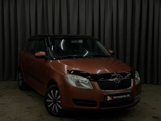 2007 Skoda Fabia II, оранжевый, 269999 рублей, вид 2