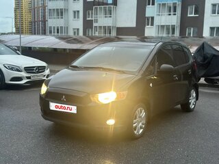 2009 Mitsubishi Colt CZ2 VI (Z30) Рестайлинг, чёрный, 462000 рублей, вид 3
