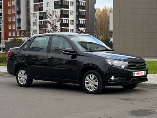 2019 Lada (ВАЗ) Granta I Рестайлинг, чёрный, 585000 рублей, вид 4