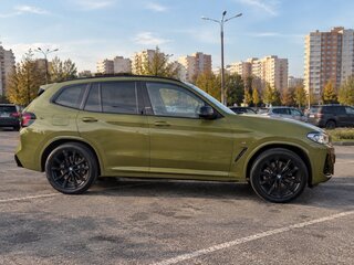 2022 BMW X3 30i xDrive III (G01) Рестайлинг, зелёный, 5100000 рублей, вид 4