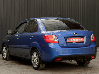 2011 Kia Rio II Рестайлинг, синий, 665000 рублей, вид 4