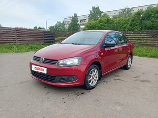 2012 Volkswagen Polo V, красный, 770000 рублей, вид 1