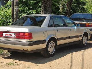 1989 Audi V8, серебристый, 350000 рублей, вид 5