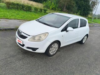 2007 Opel Corsa D, белый, 220000 рублей, вид 1