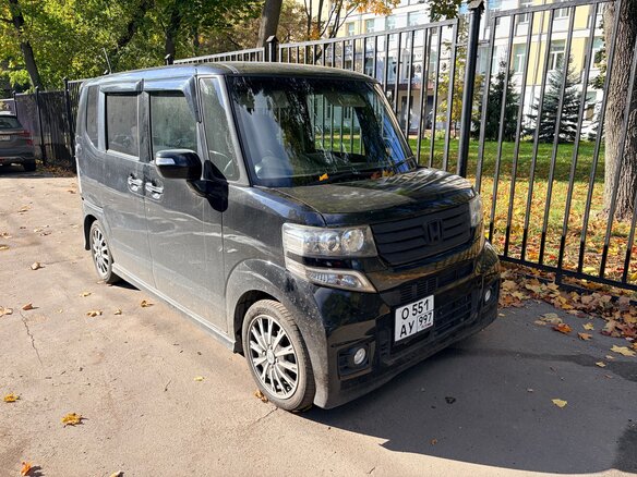 2013 Honda N-BOX+ I, чёрный - вид 1