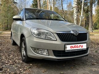 2014 Skoda Fabia II Рестайлинг, серебристый, 750000 рублей, вид 1
