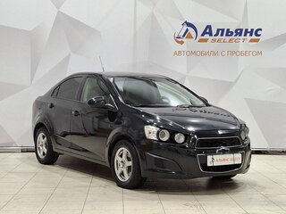 2012 Chevrolet Aveo II, чёрный, 465000 рублей, вид 1