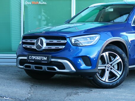 2019 Mercedes-Benz GLC 200 I (X253) Рестайлинг, синий, 4049000 рублей, вид 2