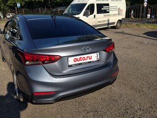2018 Hyundai Solaris II, серый, 1400000 рублей, вид 5