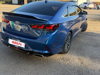 2018 Hyundai Sonata VII (LF) Рестайлинг, зелёный, 1700000 рублей, вид 3