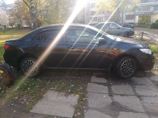 2008 Toyota Corolla X (E140, E150), чёрный, 680000 рублей, вид 4