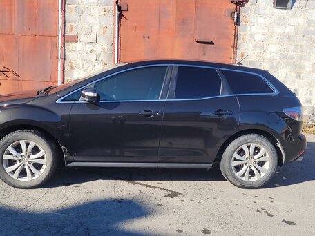 2011 Mazda CX-7 I Рестайлинг, чёрный, 940000 рублей, вид 3