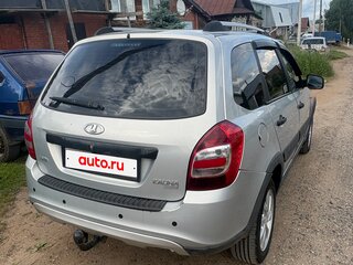 2015 Lada (ВАЗ) Kalina Cross II, серебристый, 530000 рублей, вид 4