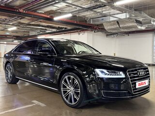 2015 Audi A8 Long III (D4) Рестайлинг, чёрный, 2600000 рублей, вид 2