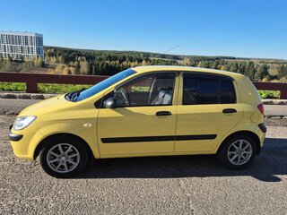 2009 Hyundai Getz I Рестайлинг, жёлтый, 620000 рублей, вид 4