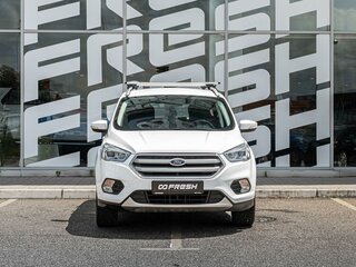 2018 Ford Kuga II Рестайлинг, белый, 1852000 рублей, вид 3