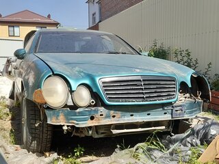 1998 Mercedes-Benz CLK-Класс 230 I (W208), серый, 200000 рублей, вид 1