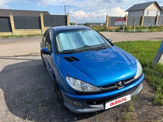 2006 Peugeot 206, синий, 409000 рублей, вид 1