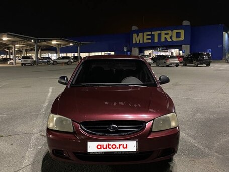2007 Hyundai Accent ТагАЗ II, красный, 500000 рублей, вид 5