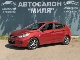 2012 Hyundai Solaris I, красный, 680000 рублей, вид 1