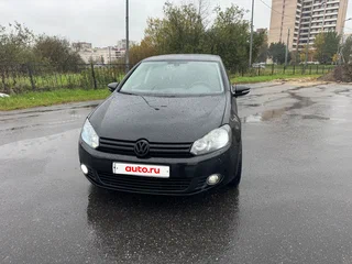 2010 Volkswagen Golf VI, чёрный, 840000 рублей, вид 5