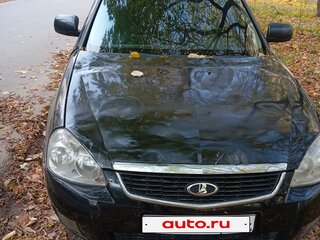2008 Lada (ВАЗ) Priora I, чёрный, 100000 рублей, вид 1