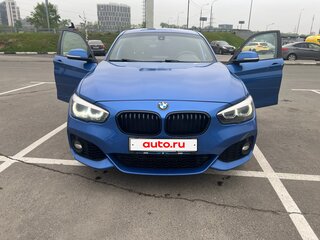 2019 BMW 1 серии 118i II (F20/F21) Рестайлинг 2, синий, 1920000 рублей, вид 2