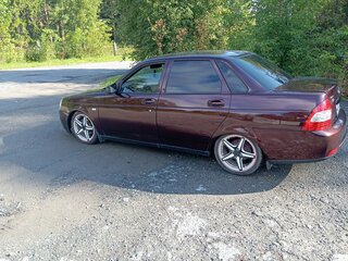 2012 Lada (ВАЗ) Priora I, пурпурный, 290000 рублей, вид 4