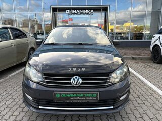 2014 Volkswagen Polo V, серый, 655000 рублей, вид 2