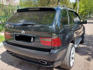 2004 BMW X5 3.0d I (E53) Рестайлинг, чёрный, 1250000 рублей, вид 4